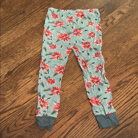 Angel Dear Poinsettias Print Bamboo Pajamas - Picture 8 of 9